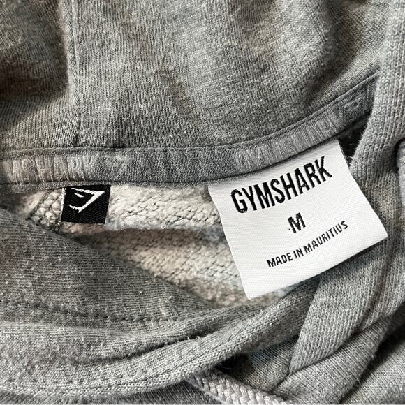 Gymshark Men's Logo Pullover hoodie gray black - M - Picture 9 of 10
